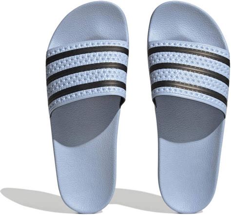 adidas badslippers maat 35 blauw|adidas online shop.